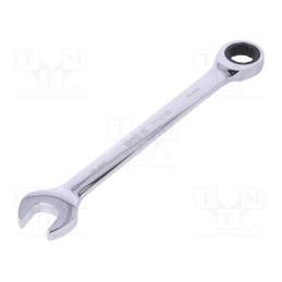 1 pcs x YATO - YT-0199 - Wrench, combination spanner,with ratchet, 18mm