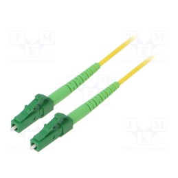 1 pcs x LOGILINK - FPSLC05 - Fiber patch cord, OS2, LC/APC,both sides, 5m, LSZH, yellow