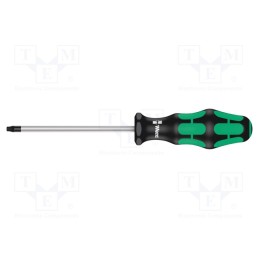1 pcs x WERA - 5028013001 - Screwdriver, Torx®, TX27, Blade length: 115mm, Overall len: 220mm