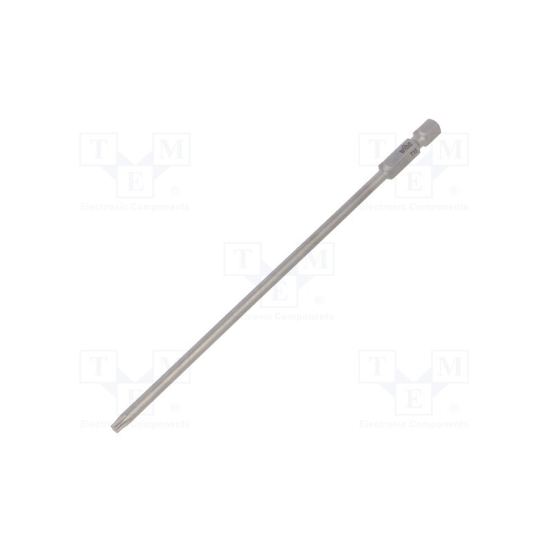 1 pcs x WIHA - 33728 - Screwdriver bit, Torx®, TX15, Overall len: 150mm, PROFESSIONAL