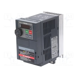 1 pcs x TOSHIBA - VFS15S-2004PL-W1 - Vector inverter, Max motor power: 0.37kW, Usup: 200÷230VAC, VFS15