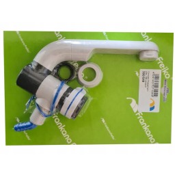 Compact faucet with cold water spout, gray, turismus store pl