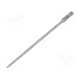 1 pcs x WIHA - 36327 - Screwdriver bit, Torx®, TX08, Overall len: 150mm, PROFESSIONAL