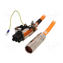 1 pcs x IGUS - MAT9851588 10M - Harnessed cable, 10m, PUR, chainflex, Siemens, servo