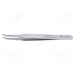 1 pcs x BERNSTEIN - 5-862 - Tweezers, 125mm, Blades: curved,narrowed, universal