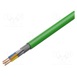 1 rol x HARTING - 9456000102 - Wire, 4x22AWG, industrial Ethernet,PROFINET, 5, stranded, Cu, PVC