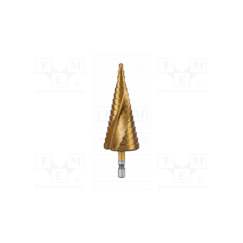 1 pcs x Hu00d6GERT TECHNIK - HT6D326 - Drill bit, Ø: 4÷32mm, thin tinware