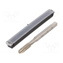 1 pcs x Vu00d6LKEL - 37542 - Tap, high speed steel cobalt HSS-E, M8, 1.25, 90mm, 6,2mm, ISO2/6H