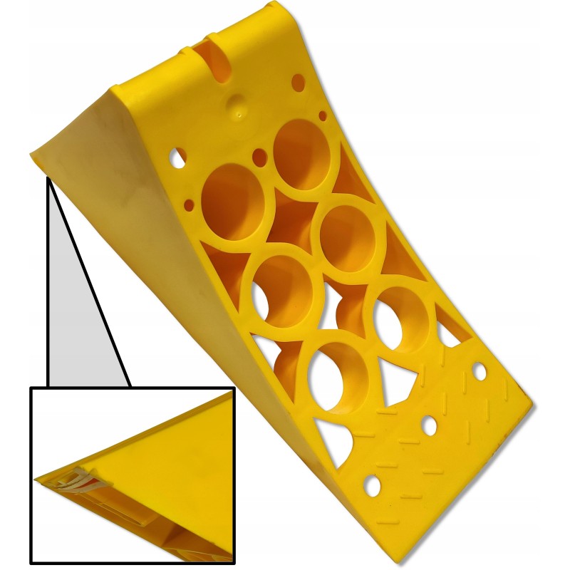 Wheel chock lock wheel 122 mm e36 adr bus atv utv