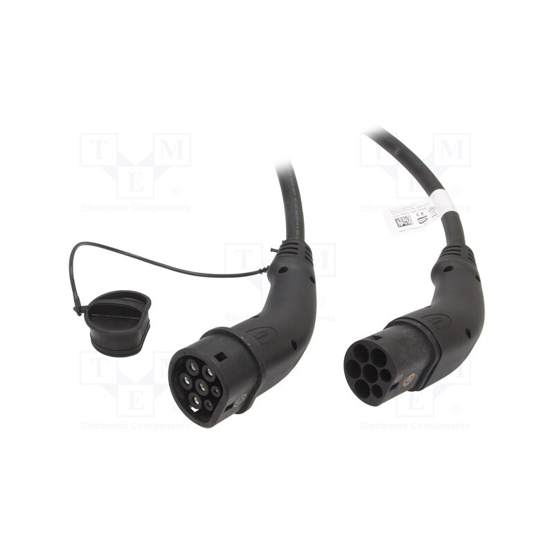 1 pcs x HARTING - 08914090109A0 - Cable: eMobility, 1x0.5mm2,5x6mm2, 480V, 22kW, IP44, 5m, 32A