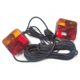 A set of trailer light lamps for trailers with screws