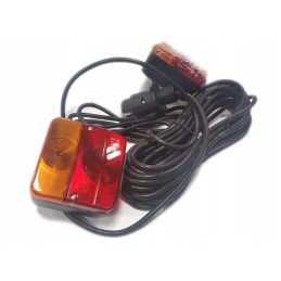 A set of trailer light lamps for trailers with screws