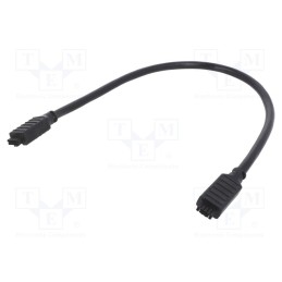 1 pcs x MOLEX - 2451301005 - Cable, Nano-Fit, female, PIN: 10, Len: 0.5m, 8A, Insulation: PVC, 250V