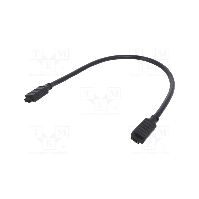 1 pcs x MOLEX - 2451301005 - Cable, Nano-Fit, female, PIN: 10, Len: 0.5m, 8A, Insulation: PVC, 250V