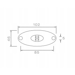 LED side marker lamp for a flatpoint trailer