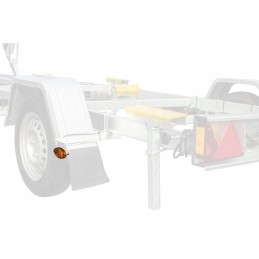 LED side marker lamp for a flatpoint trailer