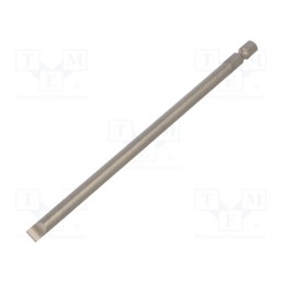 1 pcs x WERA - 5059453001 - Screwdriver bit, slot, 6,5x1,2mm, Overall len: 152mm