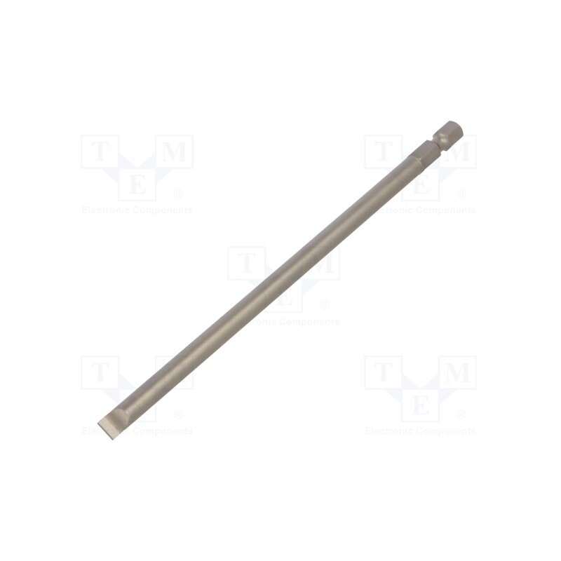 1 pcs x WERA - 5059453001 - Screwdriver bit, slot, 6,5x1,2mm, Overall len: 152mm