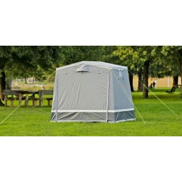 Garage storage plus brunner tent