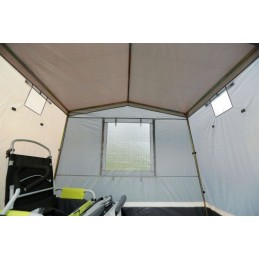 Camping tent storage plot garage brunner