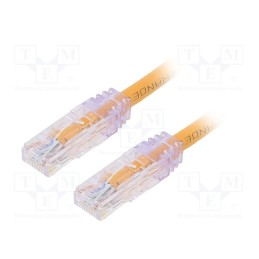 1 pcs x PANDUIT - UTPSP1MORY - Patch cord, TX6™ PLUS,U/UTP, 6, stranded, Cu, LSZH, orange, 1m