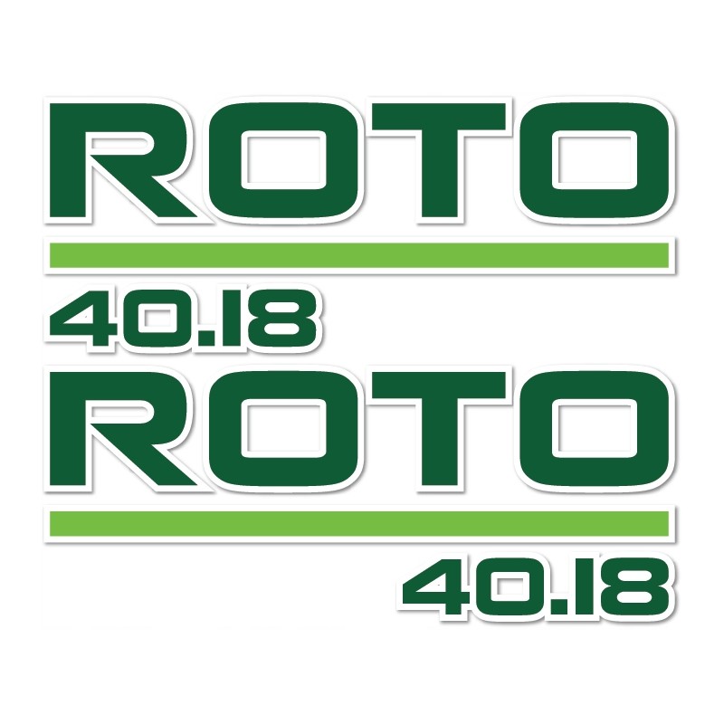 Merlo Roto charger sticker 40 18 66x26cm 1 set