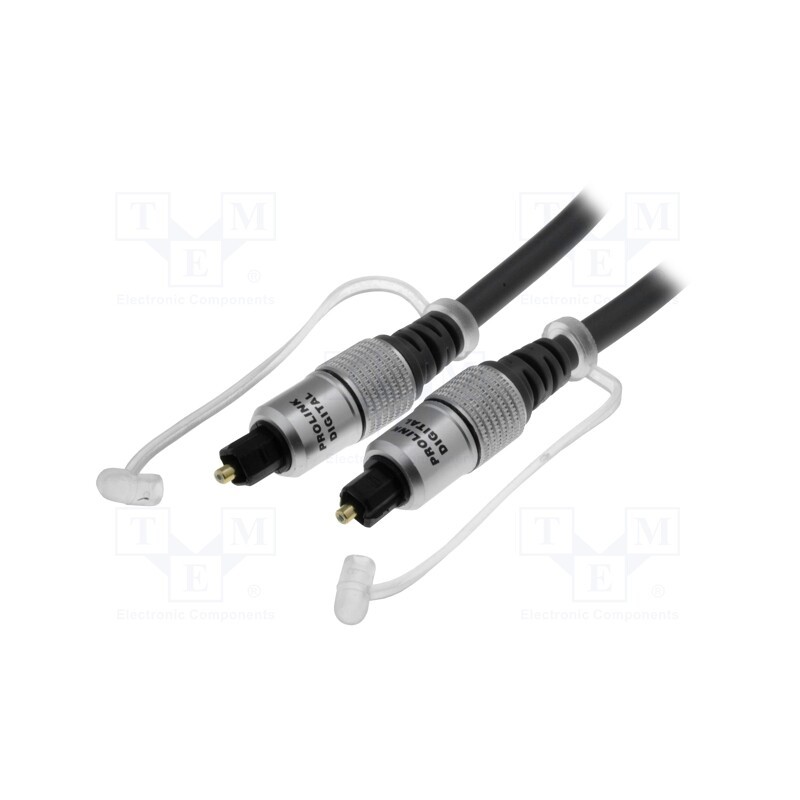 1 pcs x PROLINK - TCV4510-0.5 - Cable, Toslink plug,both sides, 0.5m