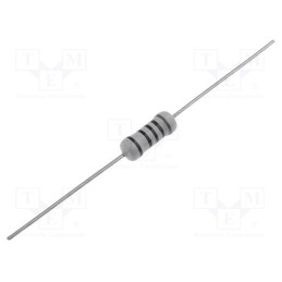20 pcs x ROYAL OHM - MF02SFF750JA10 - Resistor: metal film, THT, 75Ω, 2W, ±1%, Ø5x12mm, 50ppm/°C, axial
