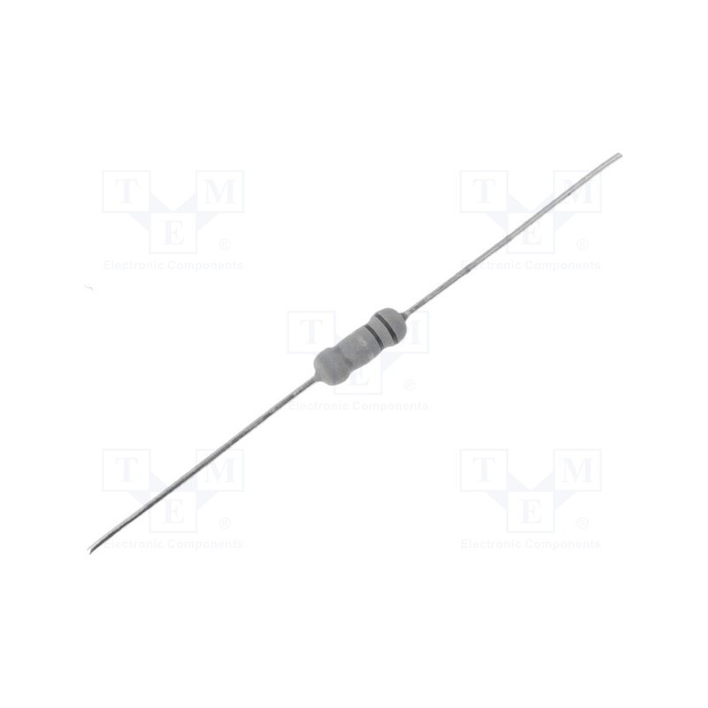 20 pcs x ROYAL OHM - MF01SFF2200A10 - Resistor: metal film, THT, 220Ω, 1W, ±1%, Ø3.5x10mm, 50ppm/°C, axial