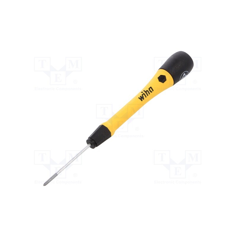 1 pcs x WIHA - 43676 - Screwdriver, Phillips, precision, PH00, ESD, PicoFinish® ESD