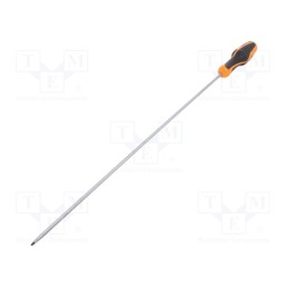 1 pcs x BETA - 12640215 - Screwdriver, slot, 5,0x1,0mm, BETAGRIP, Blade length: 400mm