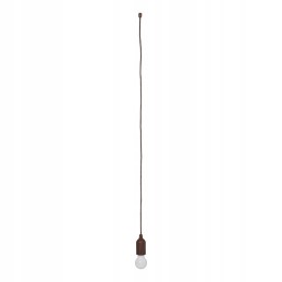 Retro battery-powered LED tent pendant bulb lamp