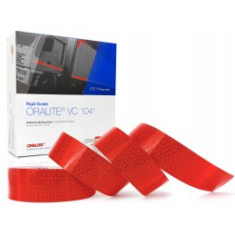 Red oralite reflexite reflective tape