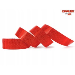 Red oralite reflexite reflective tape