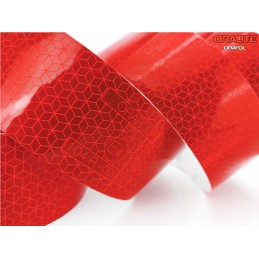Red oralite reflexite reflective tape