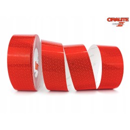 Red oralite reflexite reflective tape