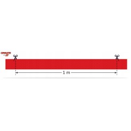 Red oralite reflexite reflective tape