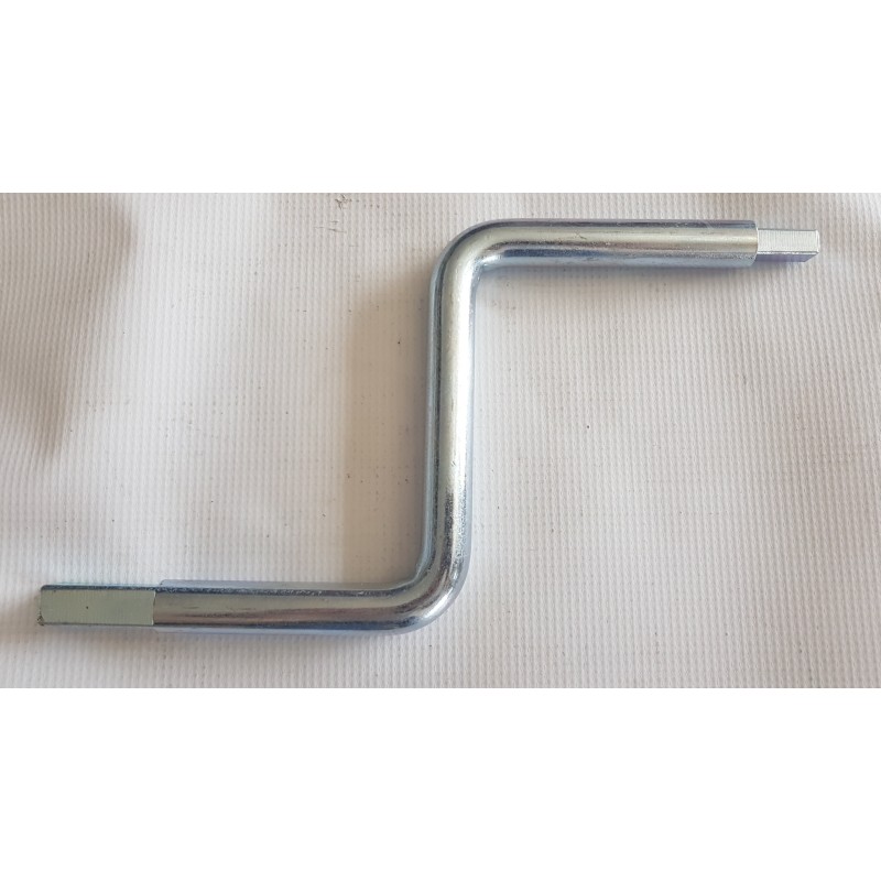 Tensioning, tarpaulin tensioner, crank 10x10 and 14x14