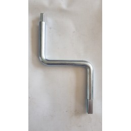 Tensioning, tarpaulin tensioner, crank 10x10 and 14x14