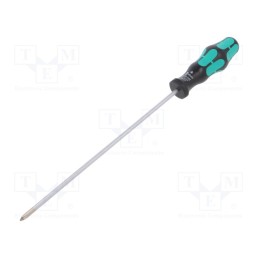 1 pcs x WERA - 5008712001 - Screwdriver, Phillips, PH1, Kraftform Plus-300