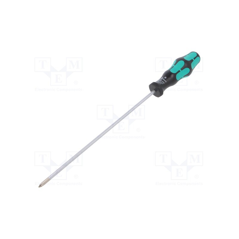 1 pcs x WERA - 5008712001 - Screwdriver, Phillips, PH1, Kraftform Plus-300