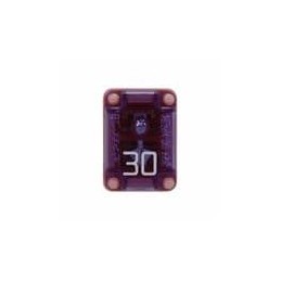 1 pcs : BK/FMM-30 - Automotive Fuses 30A Pink
