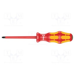 1 pcs x WERA - 5006176001 - Screwdriver, insulated, Torx®, TX25, Blade length: 100mm, 1kVAC