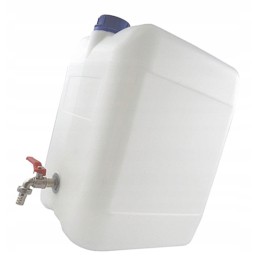U1f58 canister water container with metal tap