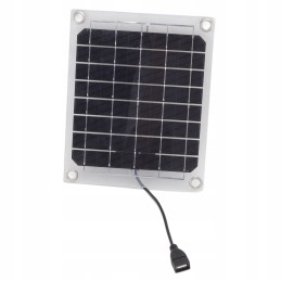 Solar panel 10w USB output transparent