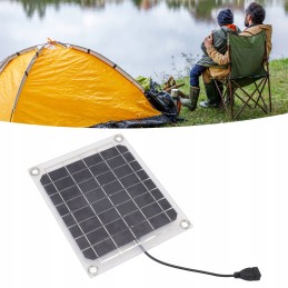 Solar panel 10w USB output transparent