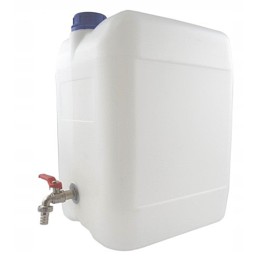 Tap 20l canister water container with metal v