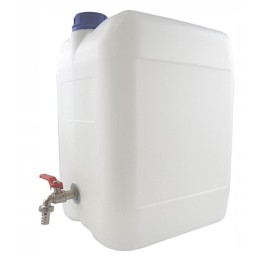 Tap 20l canister water container with metal v