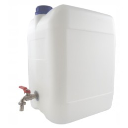 Canister y8i72 water container with metal tap