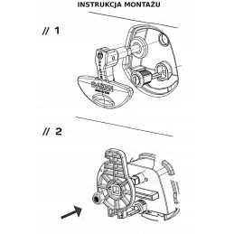Tailgate lock handle with daken just box handle